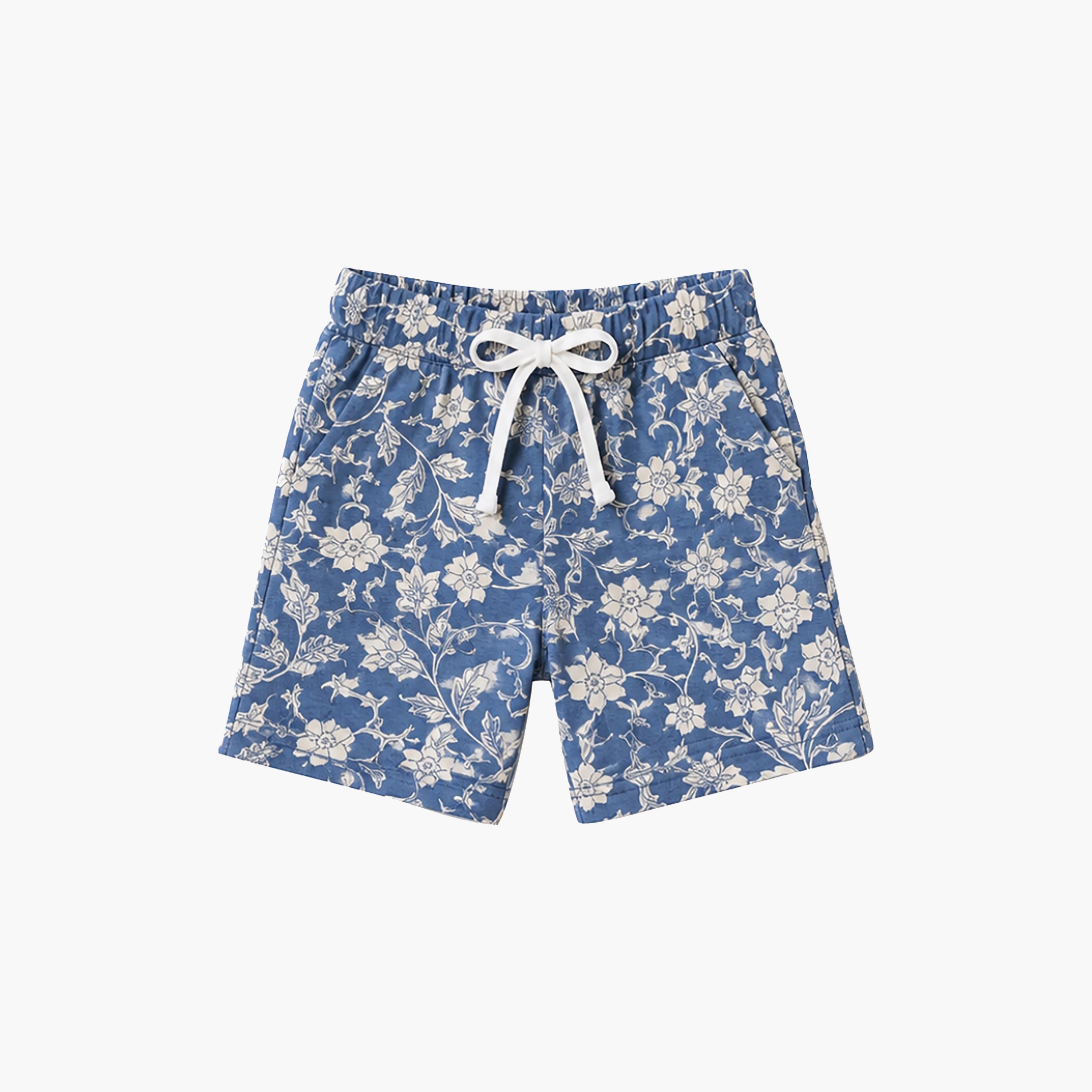 Babyqlo Floral Short Sleeves T-Shirt & Shorts Co-ord Set-baby-girls-clothing-setsandcoords-image-8