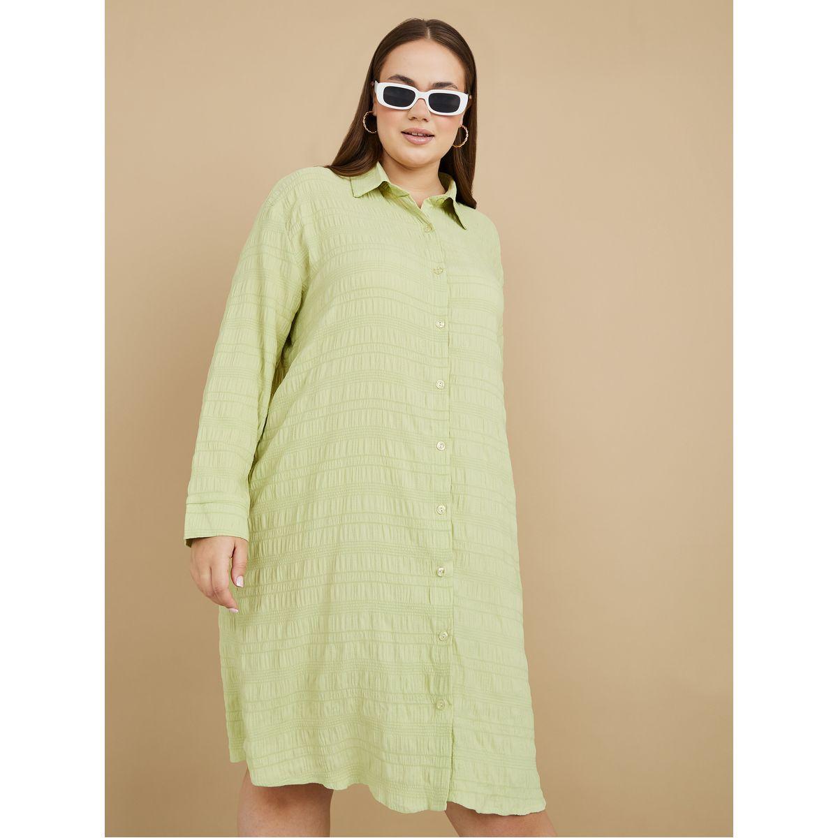 فستان بطول الركبة واكمام طويلة-women-clothing-dresses-image-2