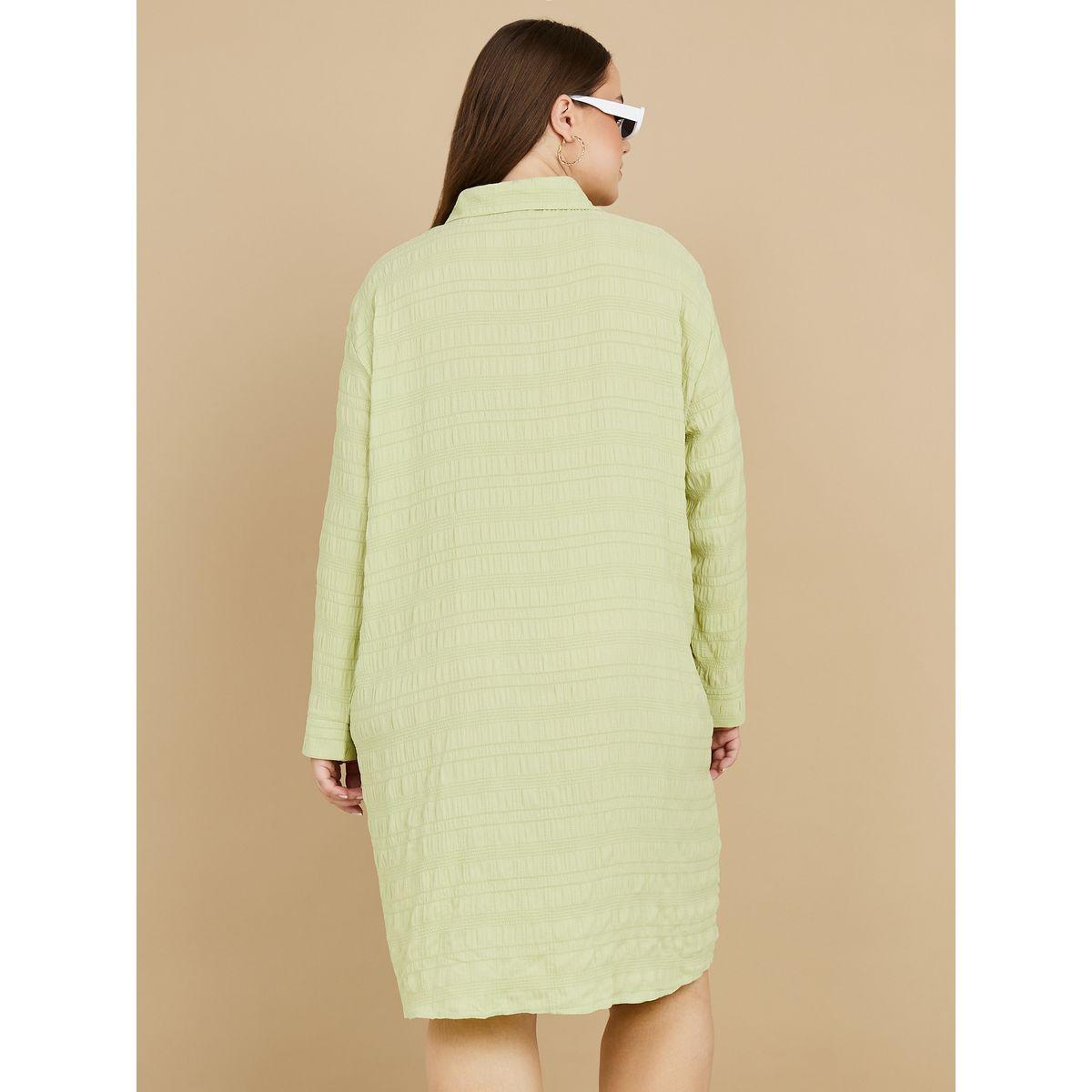فستان بطول الركبة واكمام طويلة-women-clothing-dresses-image-4
