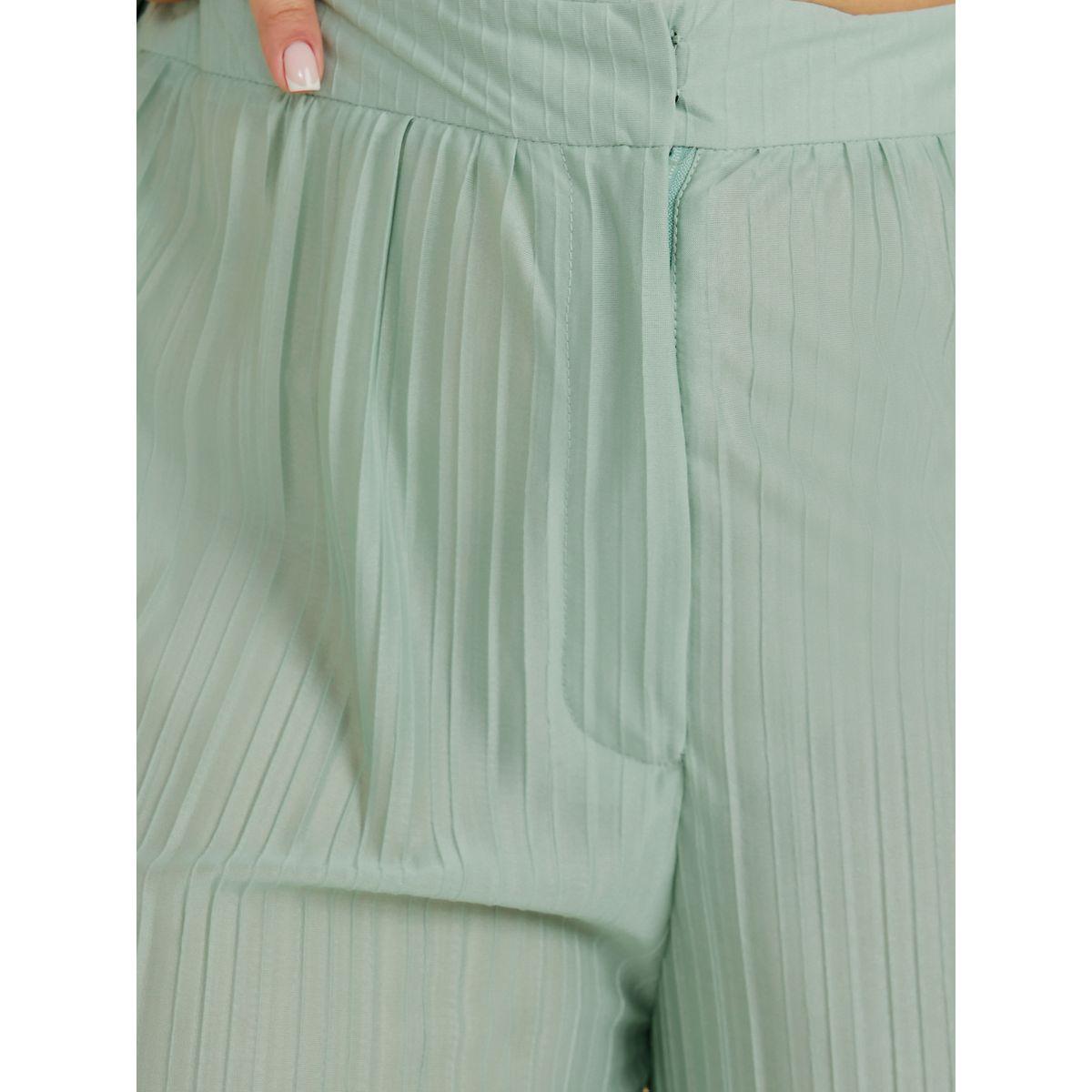 Styli Plus High Waist Plisse Wide Leg Trouser-women-clothing-bottoms-trousers-image-3