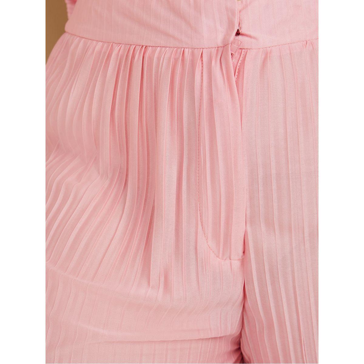 Styli Plus High Waist Plisse Wide Leg Trouser-women-clothing-bottoms-trousers-image-3