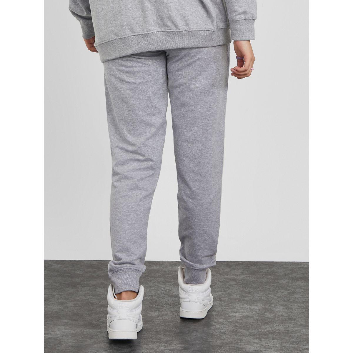 جوغر مطبع بكتابة مع رباط خصر-women-clothing-bottoms-joggers-image-4