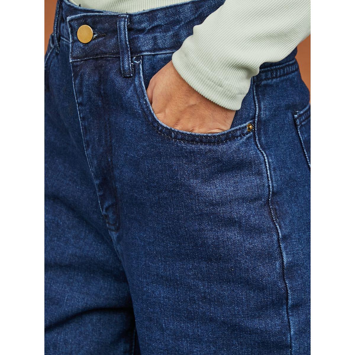 Styli High Waist Baggy Fit Jeans with Pockets-women-clothing-bottoms-jeans-image-3