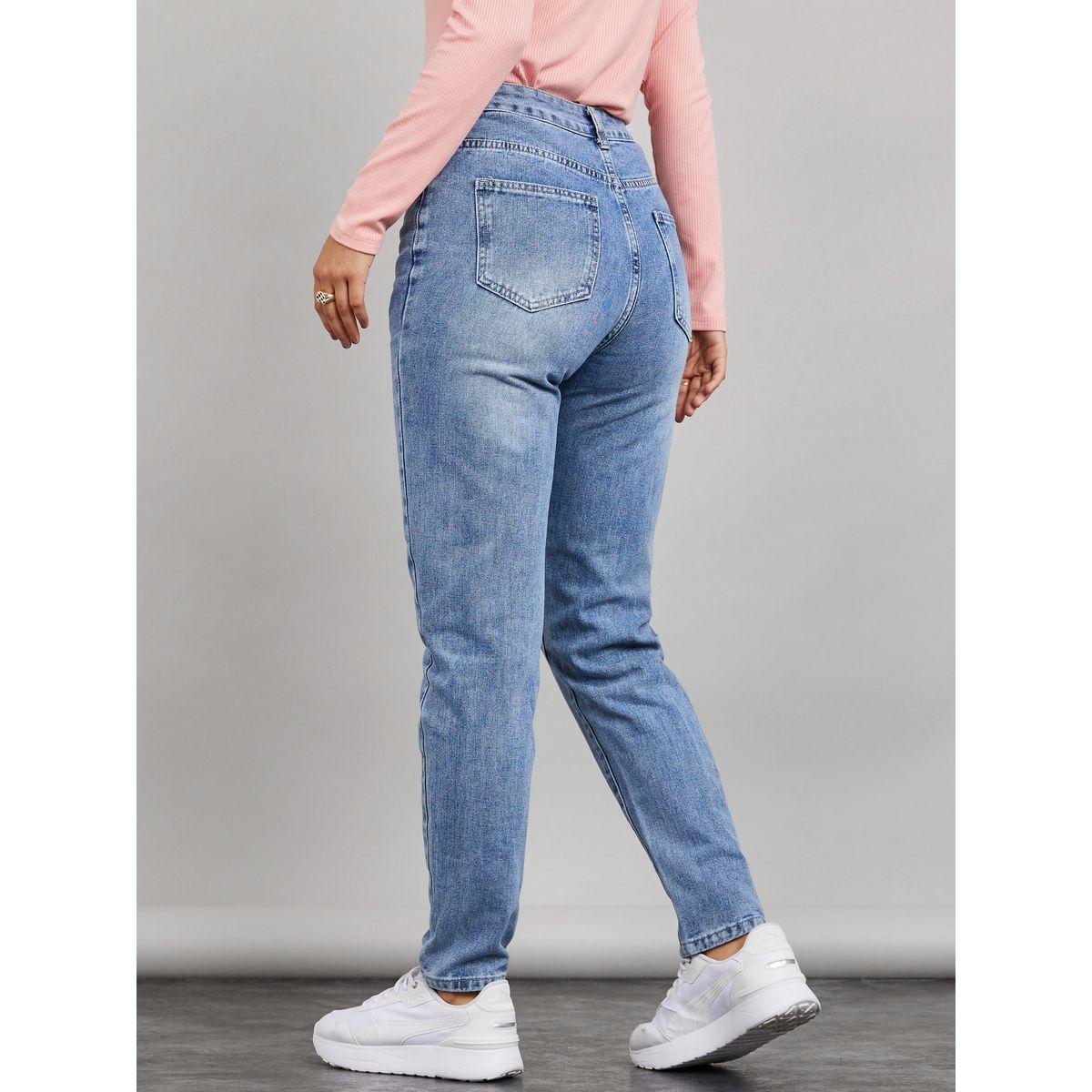 Styli  High Rise Slim Fit Jeans-women-clothing-bottoms-jeans-image-4