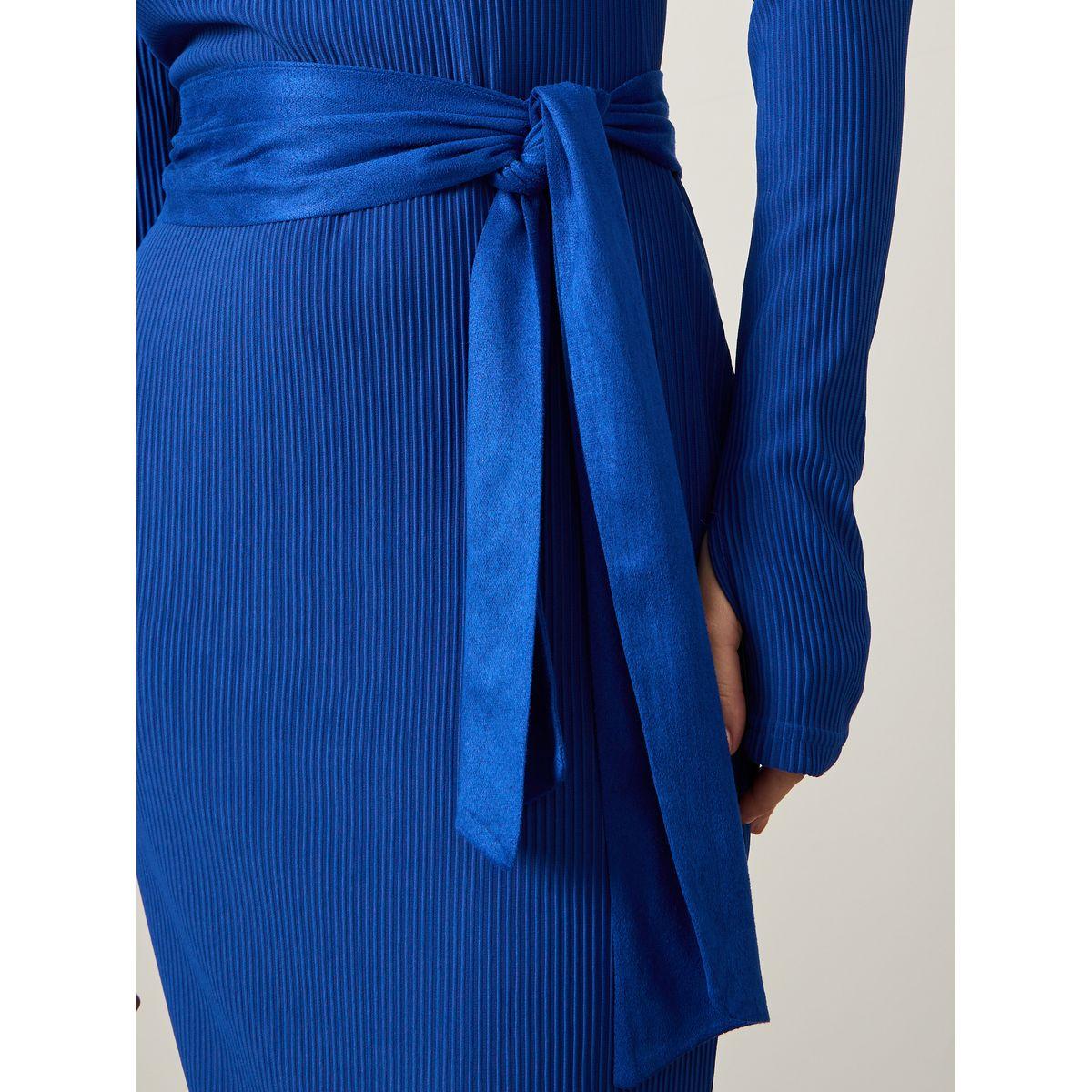 فستان ميدي بتفاصيل مضلعة-women-clothing-dresses-image-3