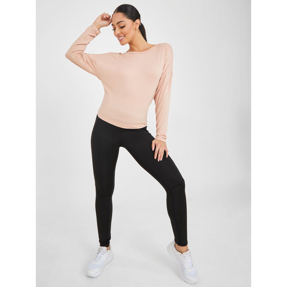 طقم رياضي من ( ليقنز + بلوزة )-sports-women-clothing-trackpantsandtracksuits-image-1
