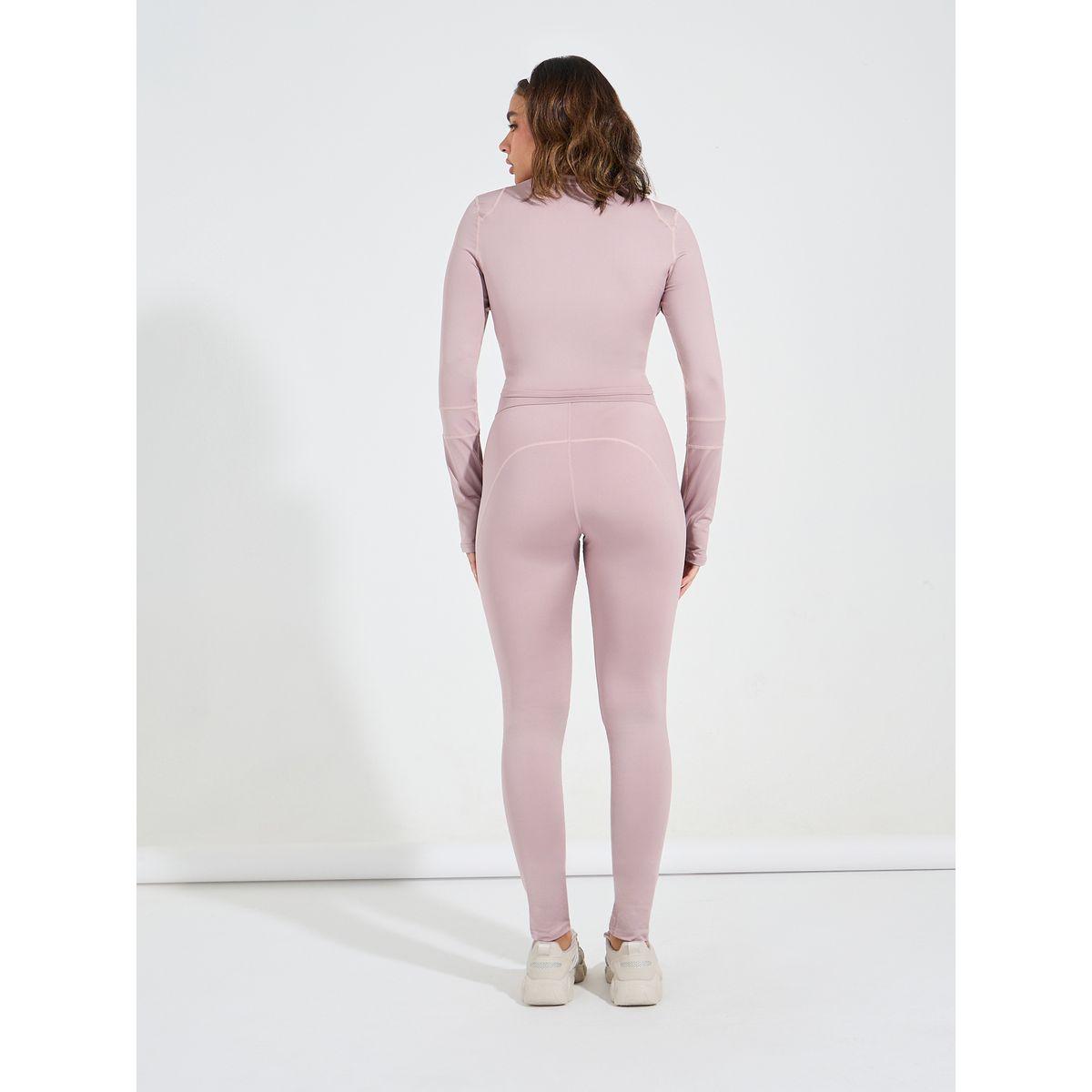 Styli Active Overall Contrast Stitch Detail Thumbhole Crop Top and Leggings Set-sports-women-clothing-trackpantsandtracksuits-image-6