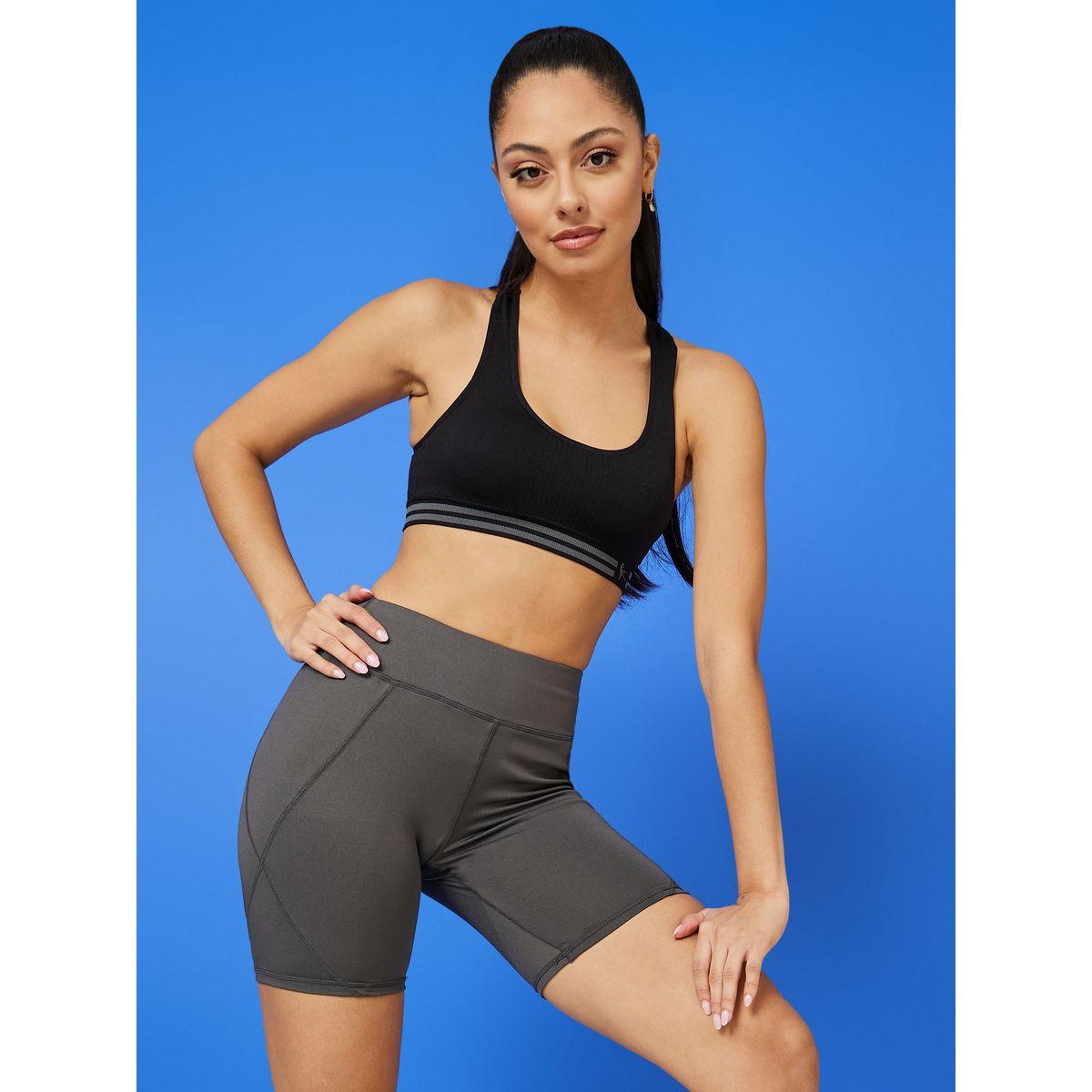 Styli Active Pack of 2 - Activewear Cycling Shorts-women-clothing-sportswearandactivewear-bottoms-image-3