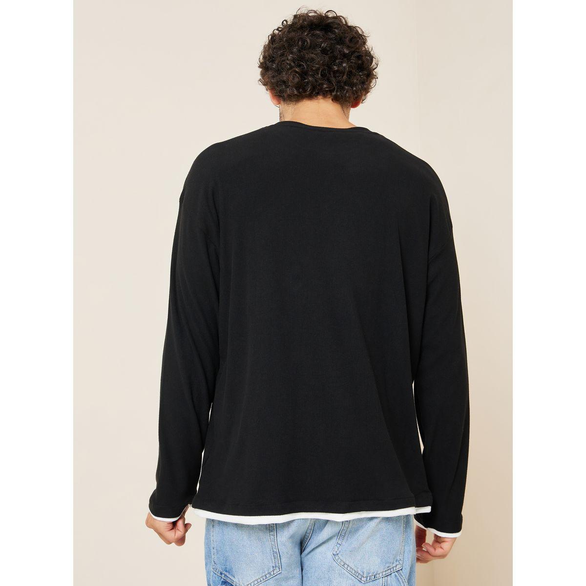 تيشيرت مضلع باكمام طويلة-men-clothing-tshirtsandpolos-tshirts-image-5