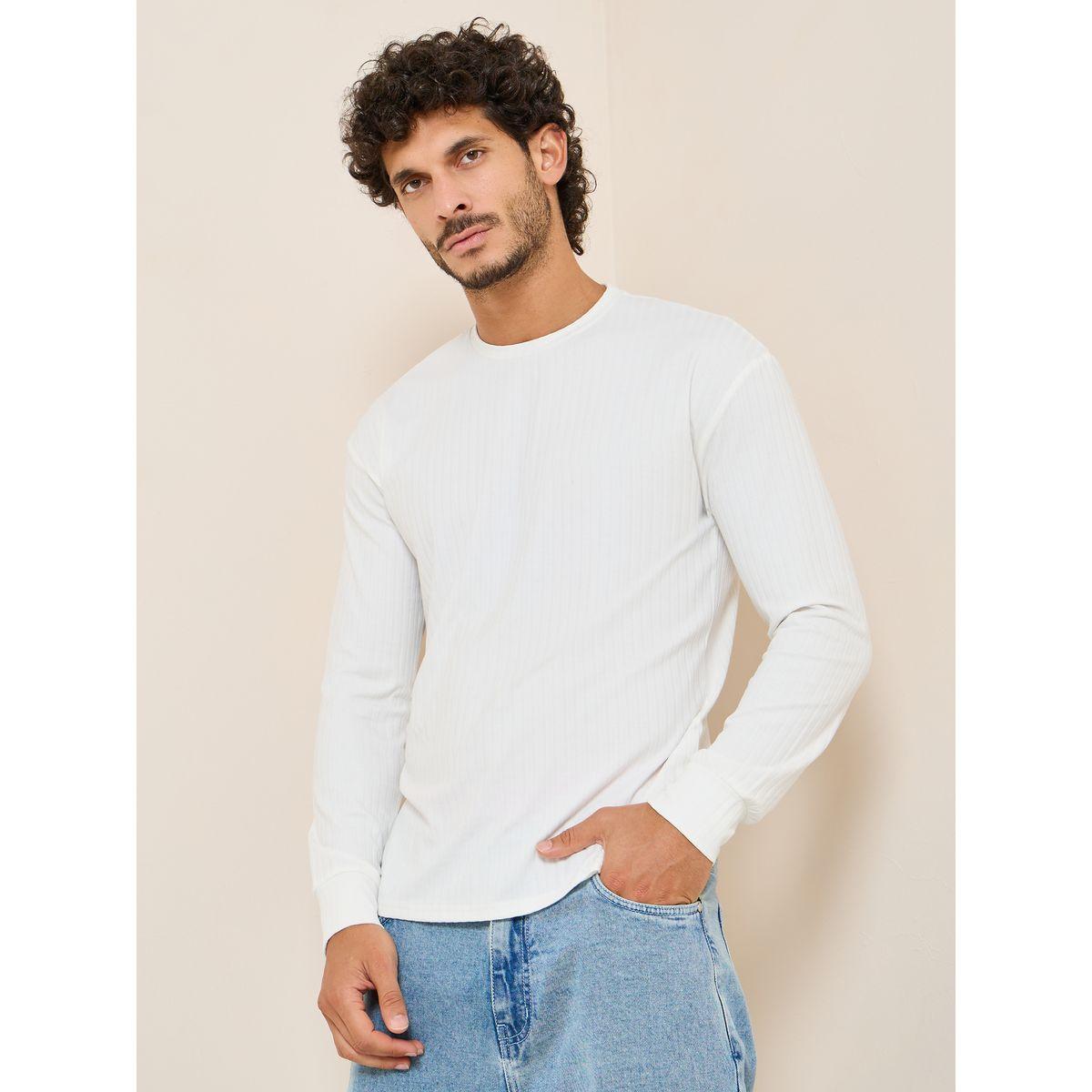 تيشيرت مضلع باكمام طويلة-men-clothing-tshirtsandpolos-tshirts-image-1