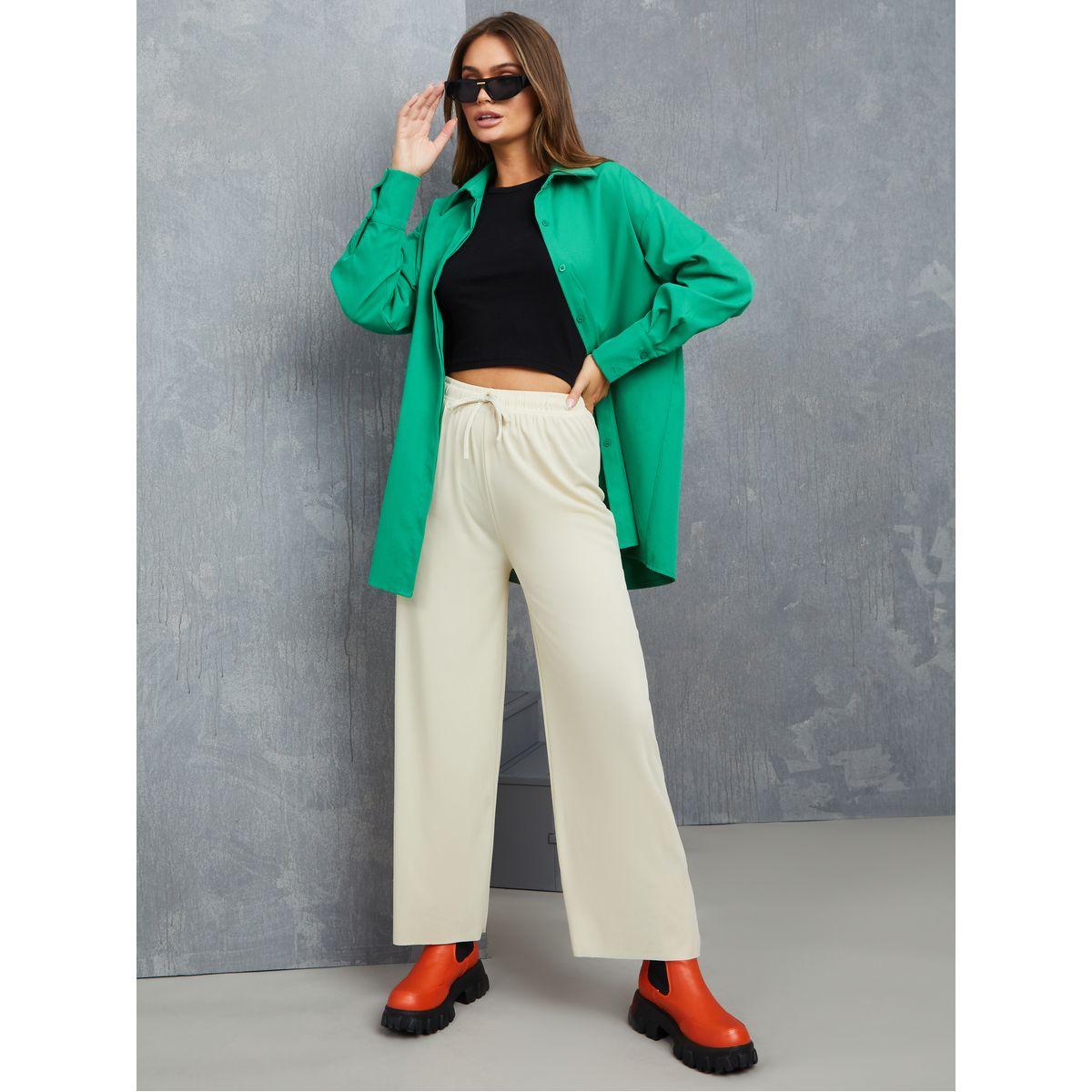 Styli High Rise Ribbed Straight Leg Jogger-women-clothing-bottoms-joggers-image-2