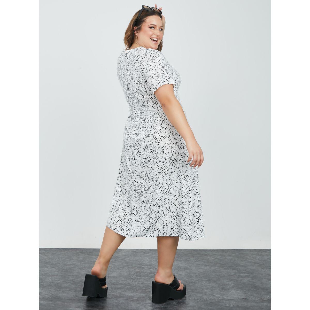 فستان ميدي باكمام قصيرة-women-clothing-dresses-image-4