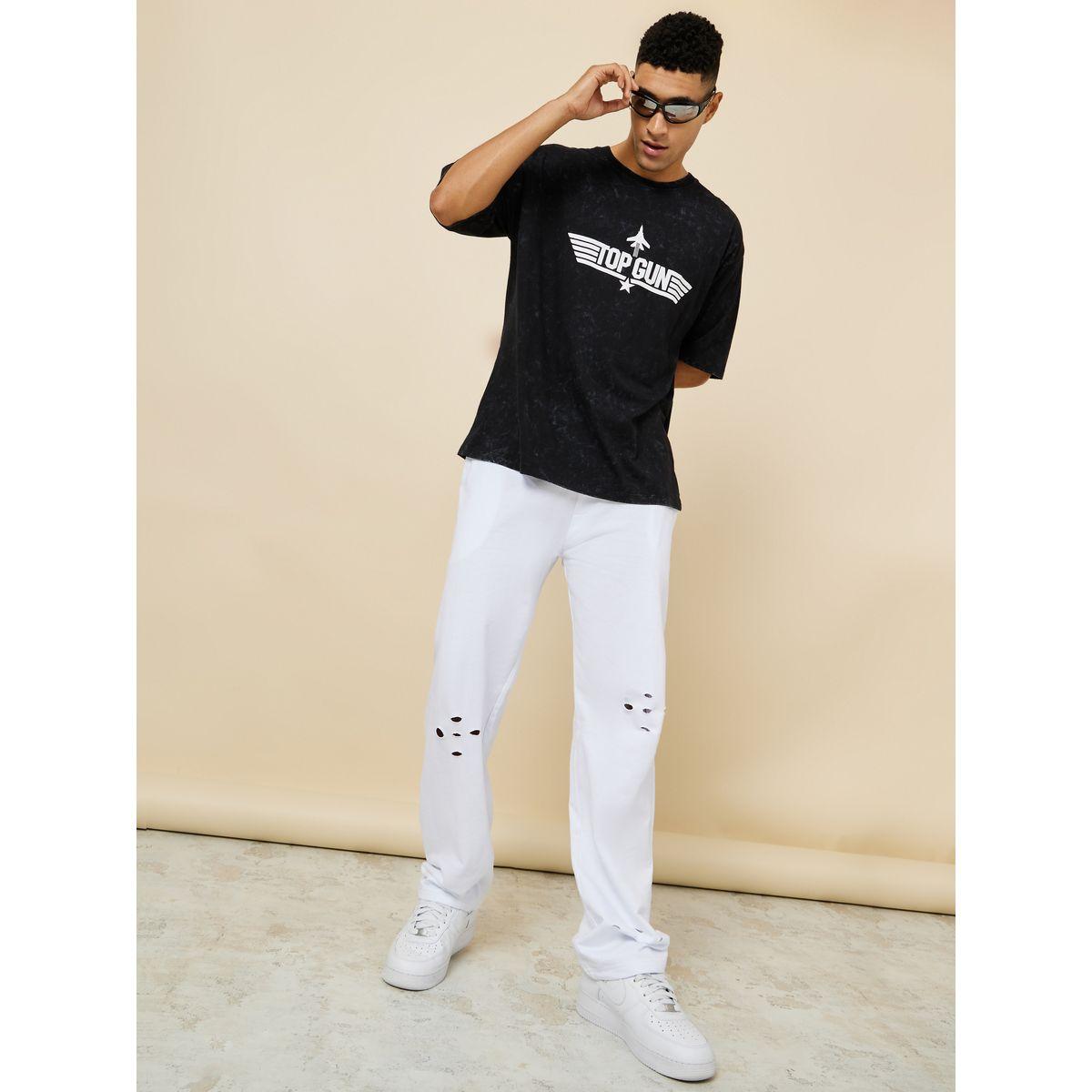 Styli Top Gun Graphic Print Boxy Fit T-shirt-men-clothing-tshirtsandpolos-tshirts-image-2