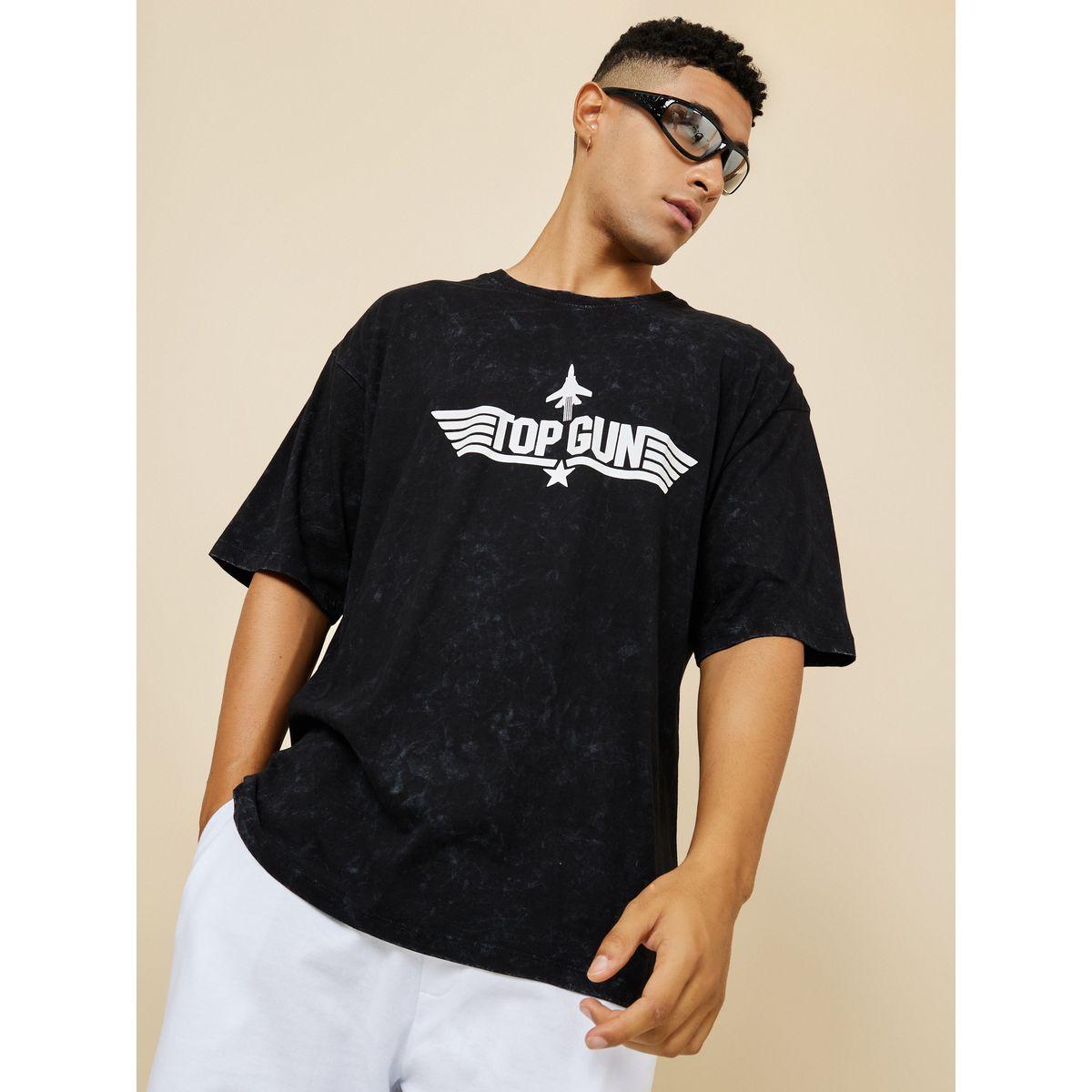 Styli Top Gun Graphic Print Boxy Fit T-shirt-men-clothing-tshirtsandpolos-tshirts-image-5