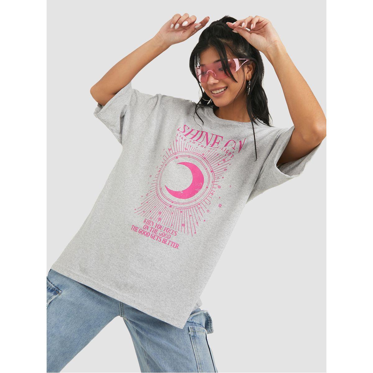 تيشيرت بقصة واسعة واكمام ريجلان-women-clothing-tshirts-image-1
