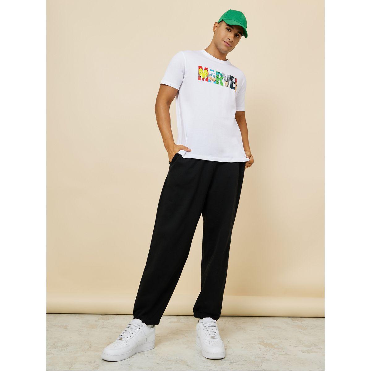 Styli Marvel Logo Graphic Regular Print T-shirt-men-clothing-tshirtsandpolos-tshirts-image-3