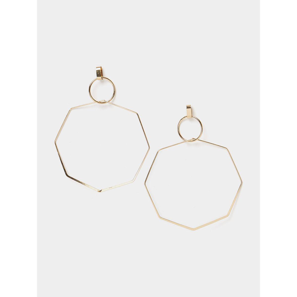 Styli Geo Shape Earrings-women-watchesandjewellery-jewellery-earrings-image-1