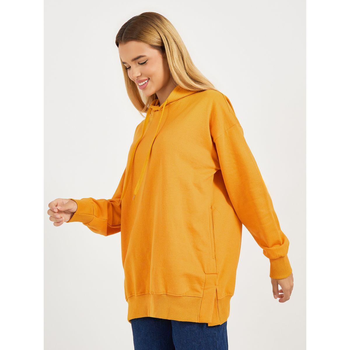 Styli Oversized Longline Hoodie with Dropped Shoulder-women-winterwear-hoodiesandsweatshirts-hoodies-image-3