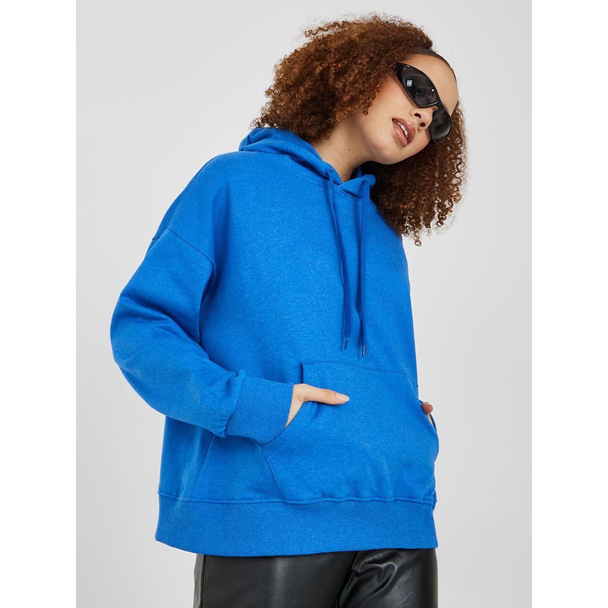Styli Regular Length Solid Oversized Fit Hoodie-women-winterwear-hoodiesandsweatshirts-hoodies-image-1