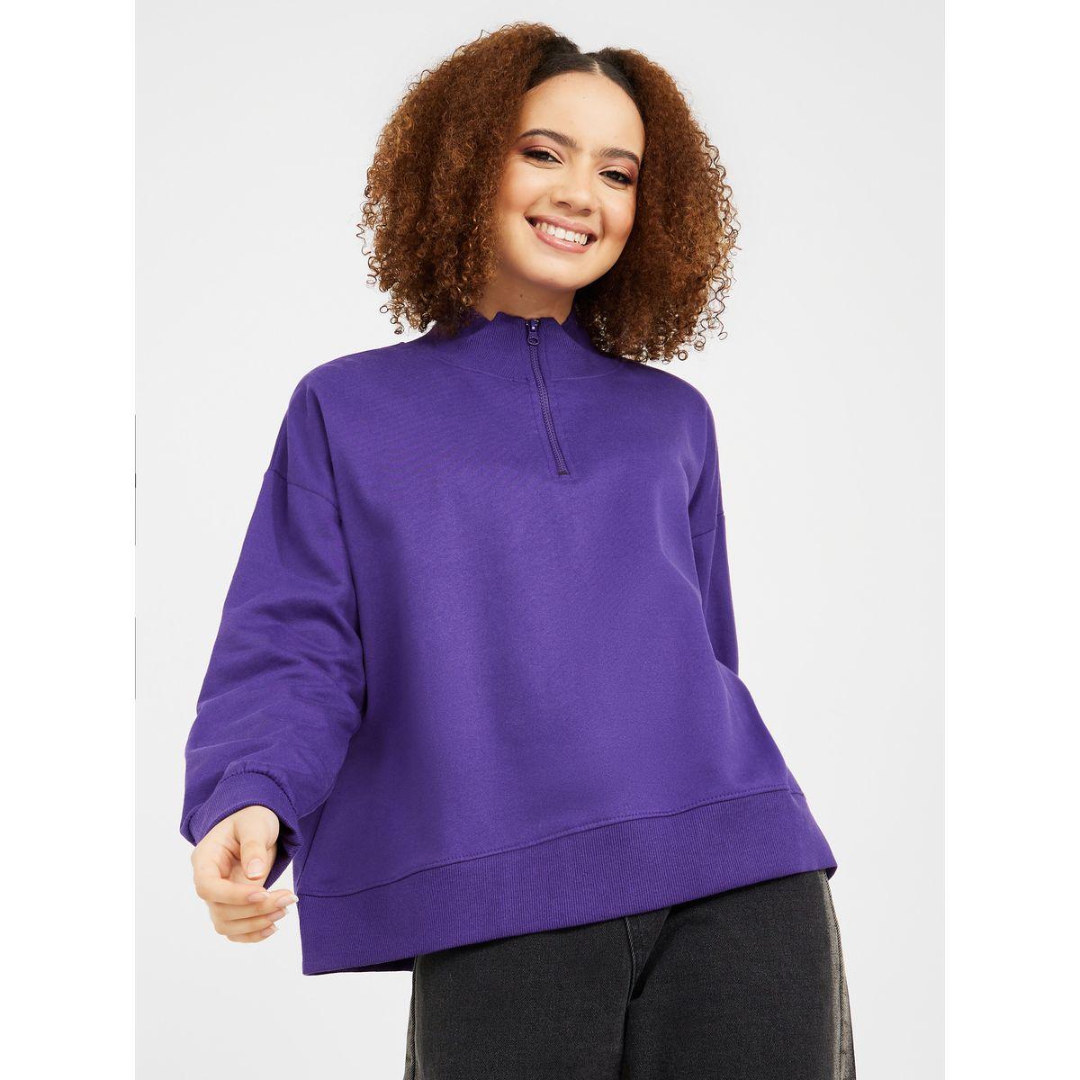 سويت شيرت بقصة واسعة-women-winterwear-hoodiesandsweatshirts-sweatshirts-image-3