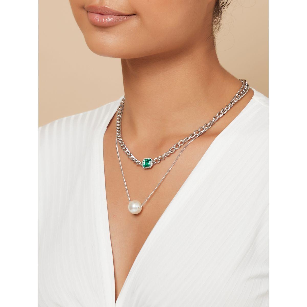 مجموعة من 2 عقد كاجوال-women-watchesandjewellery-jewellery-necklacesandpendants-image-1