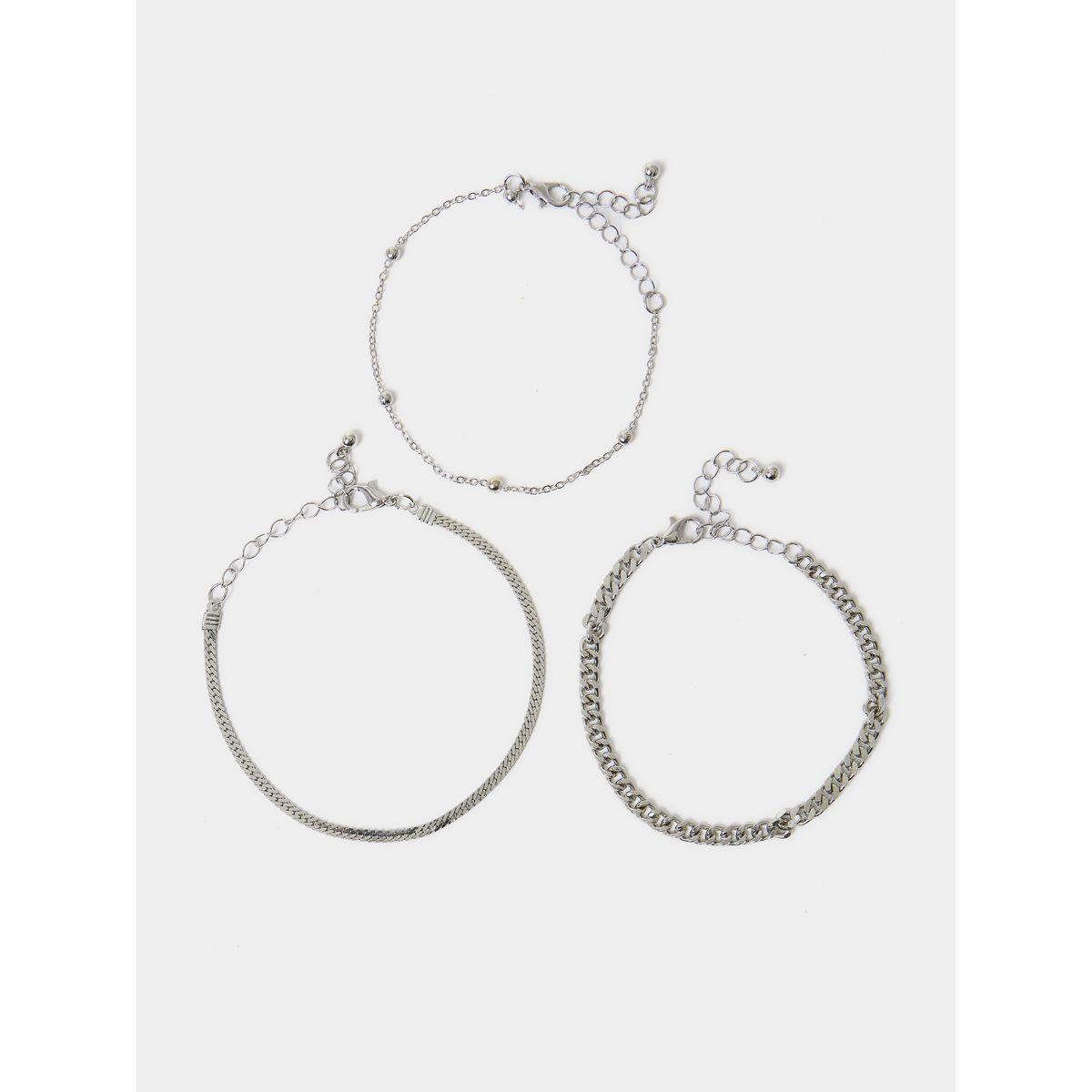 مجموعة من 3 اساور يد عصرية-women-watchesandjewellery-jewellery-banglesandbracelets-image-2