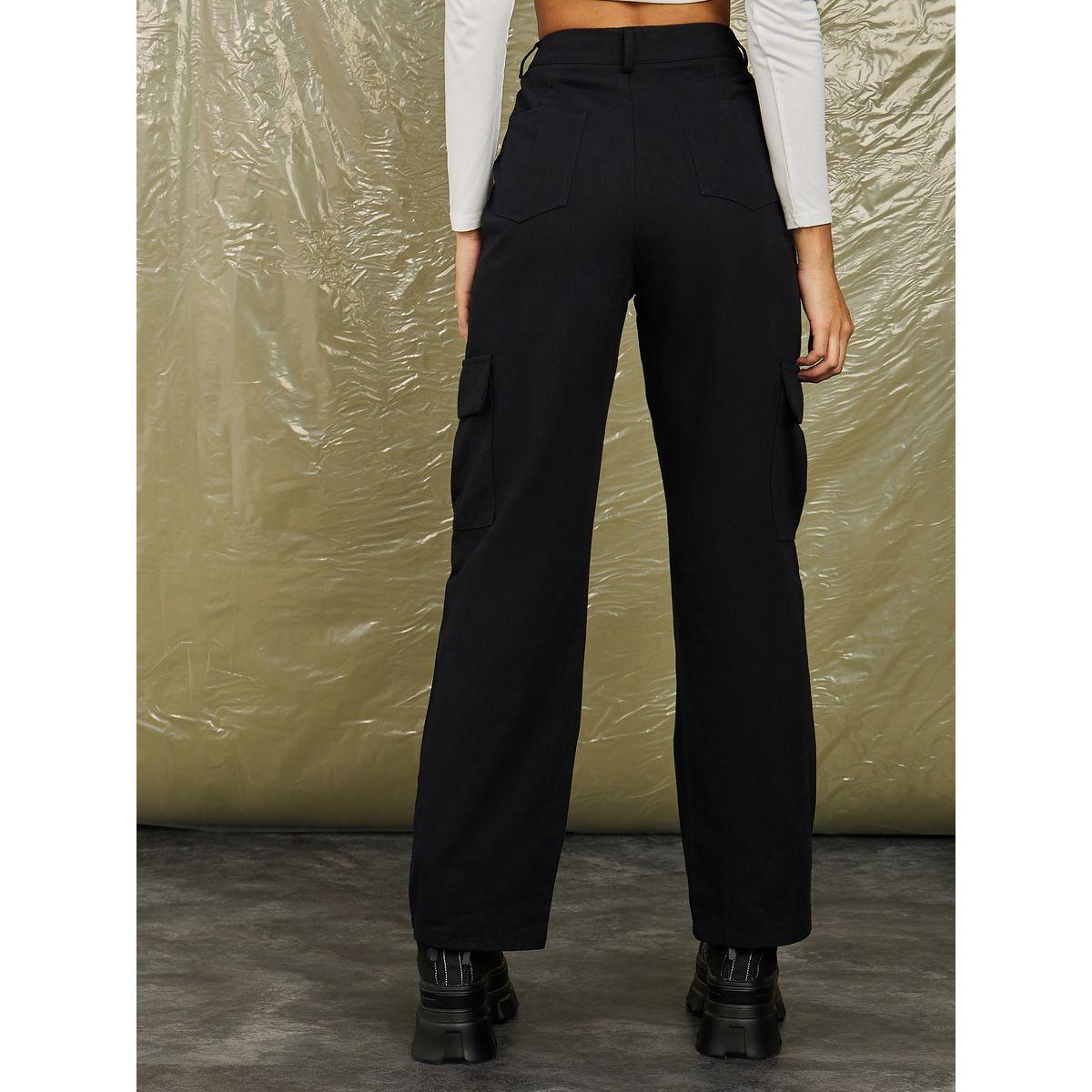 بنطال بنمط كارغو وقصة مستقيمة-women-clothing-bottoms-trousers-image-4