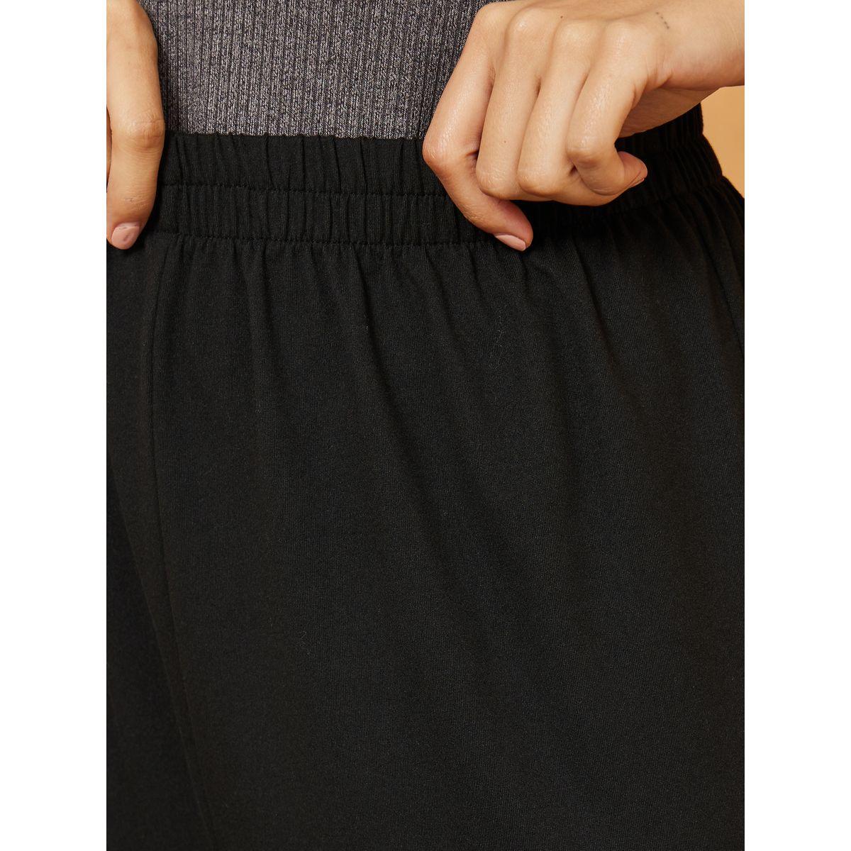 بنطال بقصة واسعة وخصر مطاطي-women-clothing-bottoms-trousers-image-3