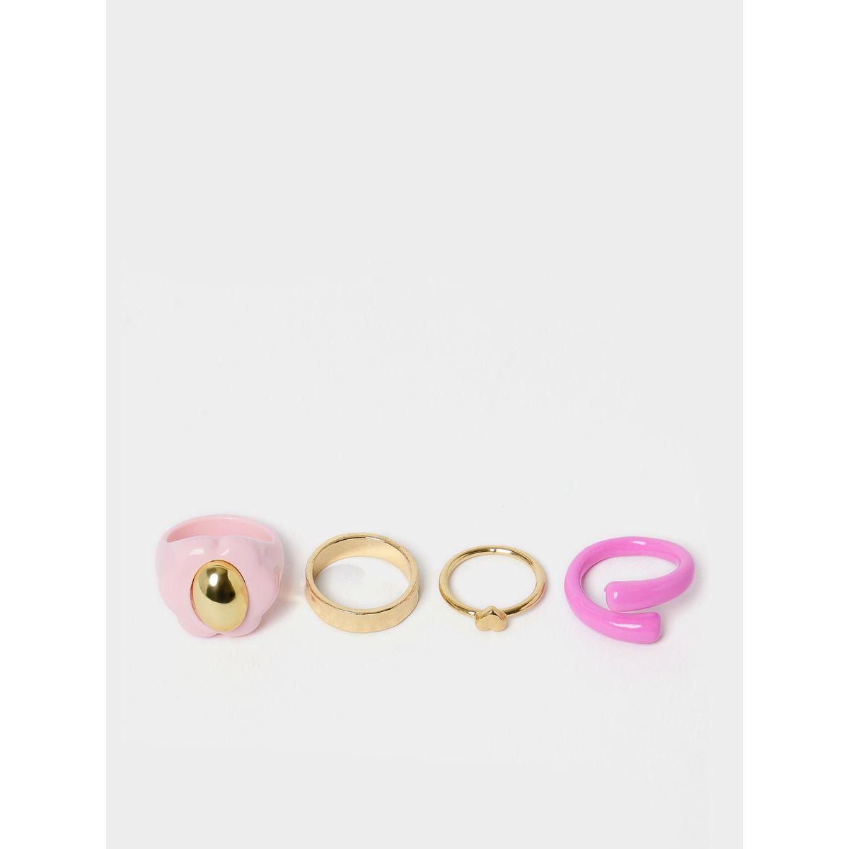 مجموعة من 4 خواتم متنوعة-women-watchesandjewellery-jewellery-rings-image-2