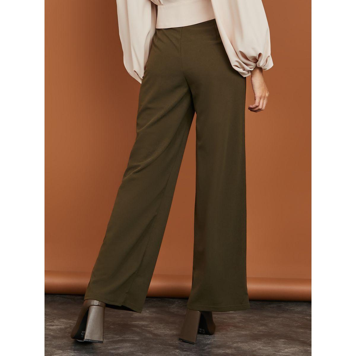 Styli High Waist Solid Wide Leg Trouser-women-clothing-bottoms-trousers-image-4