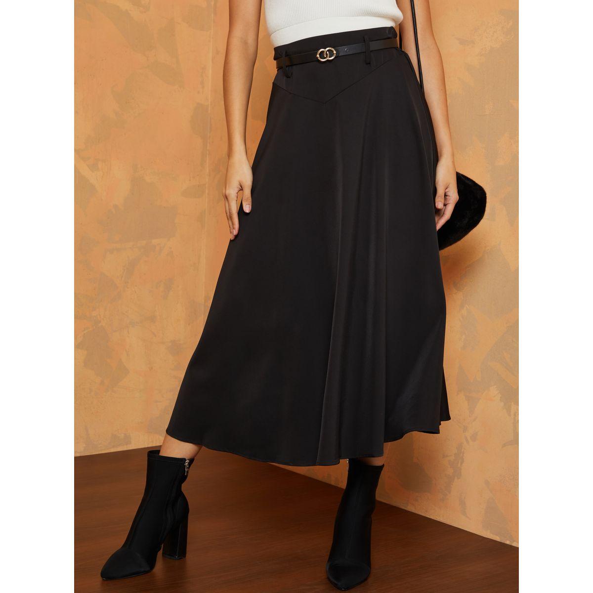 Styli High Waist Belted Maxi Skirt-women-clothing-bottoms-skirts-image-1
