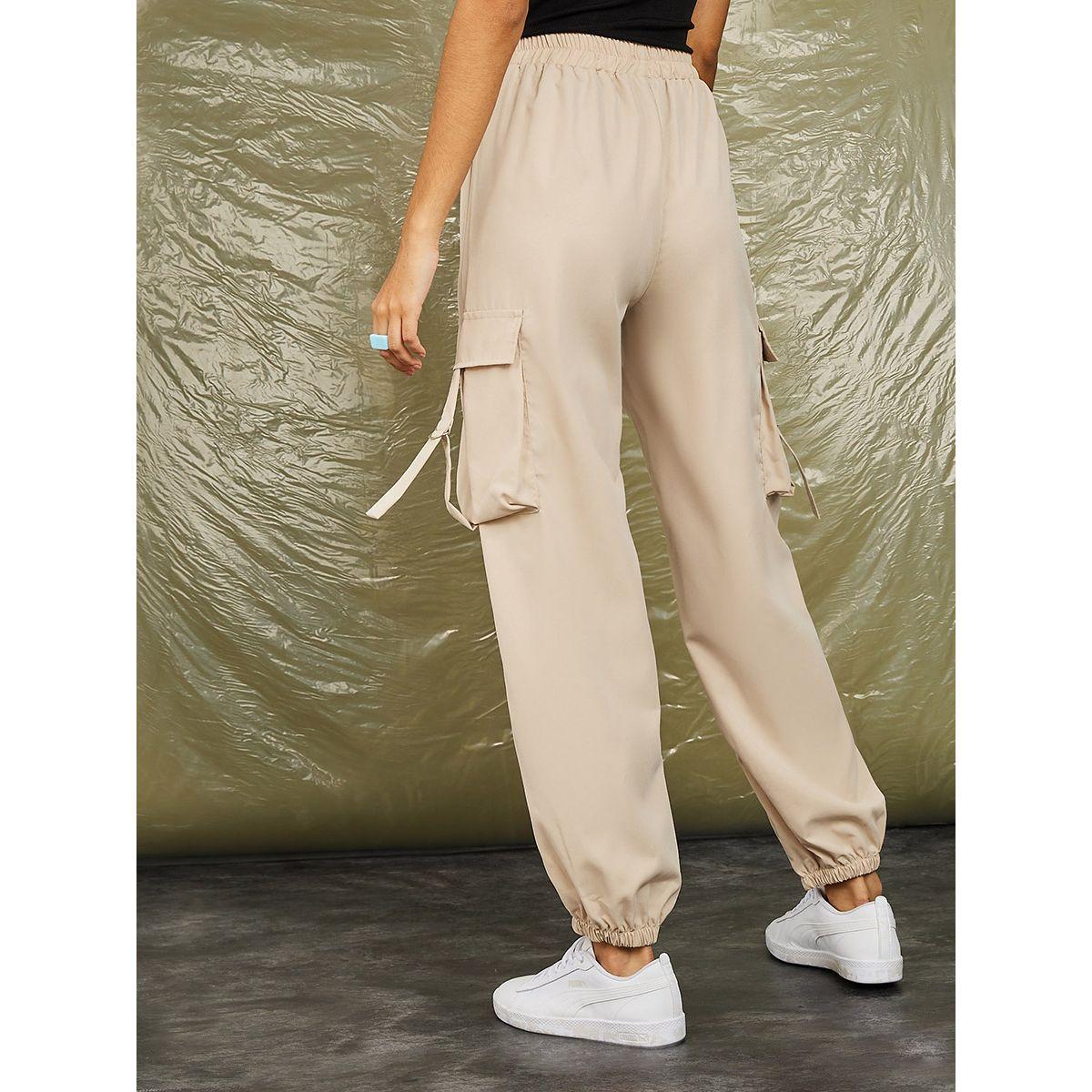 Styli High Waist Cargo Pocket Jogger -women-clothing-bottoms-joggers-image-4