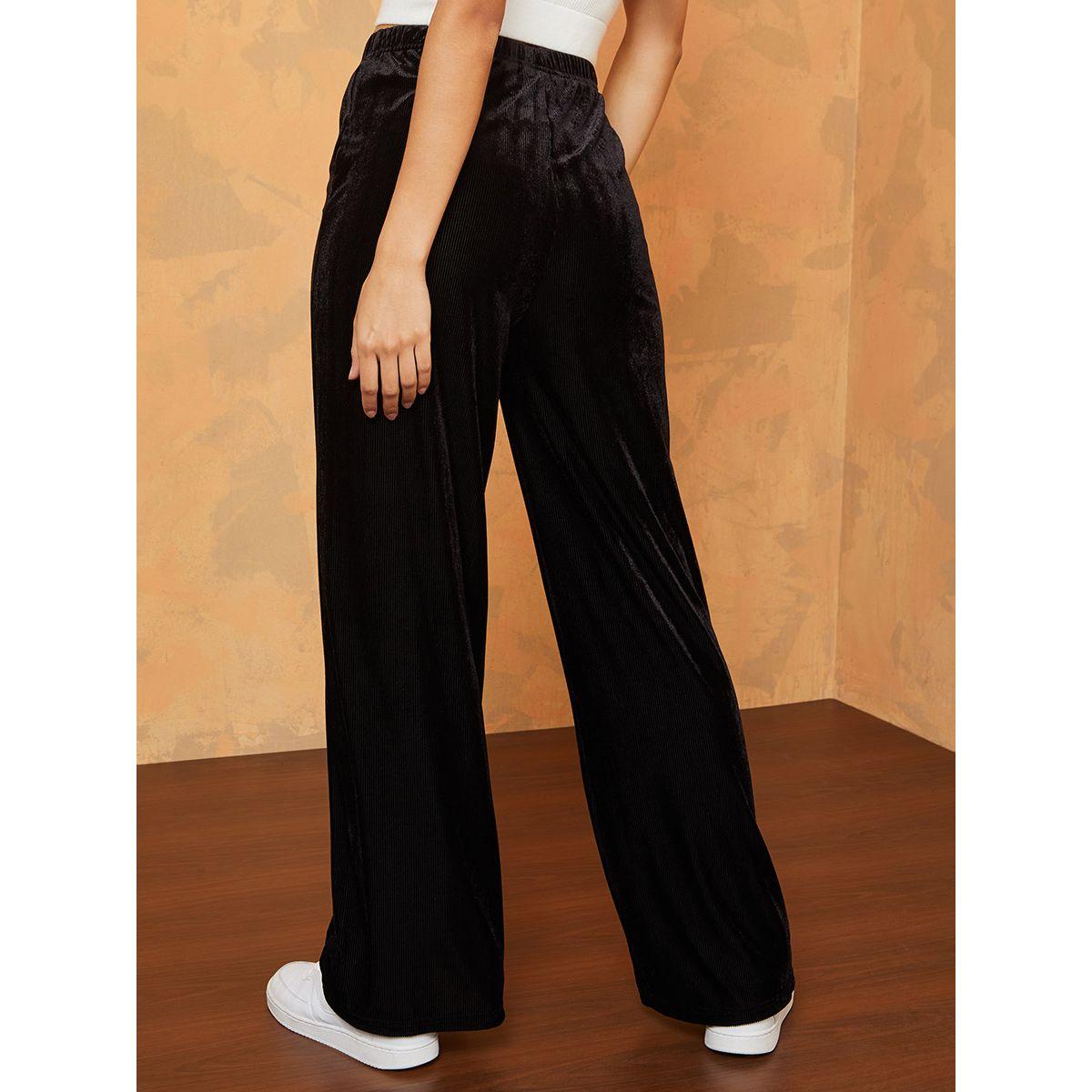 بنطال بقصة واسعة وخصر عالي-women-clothing-bottoms-trousers-image-5