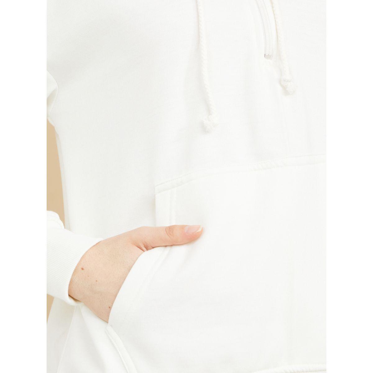 Styli Regular Length Half Zip Detail Regular Fit Hoodie-women-clothing-hoodiesandsweatshirts-hoodies-image-3