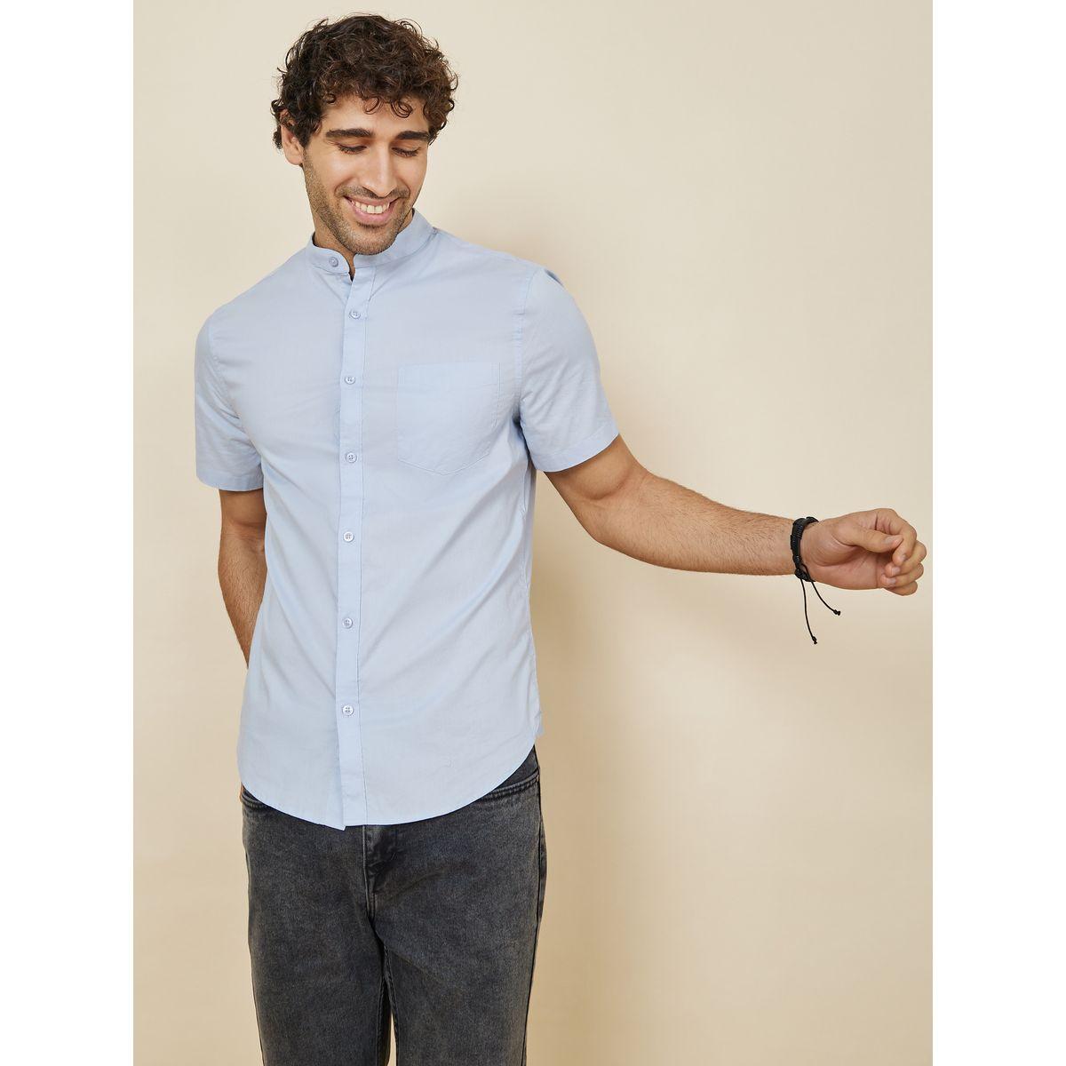قميص بقصة سليم فت-men-clothing-shirts-image-1