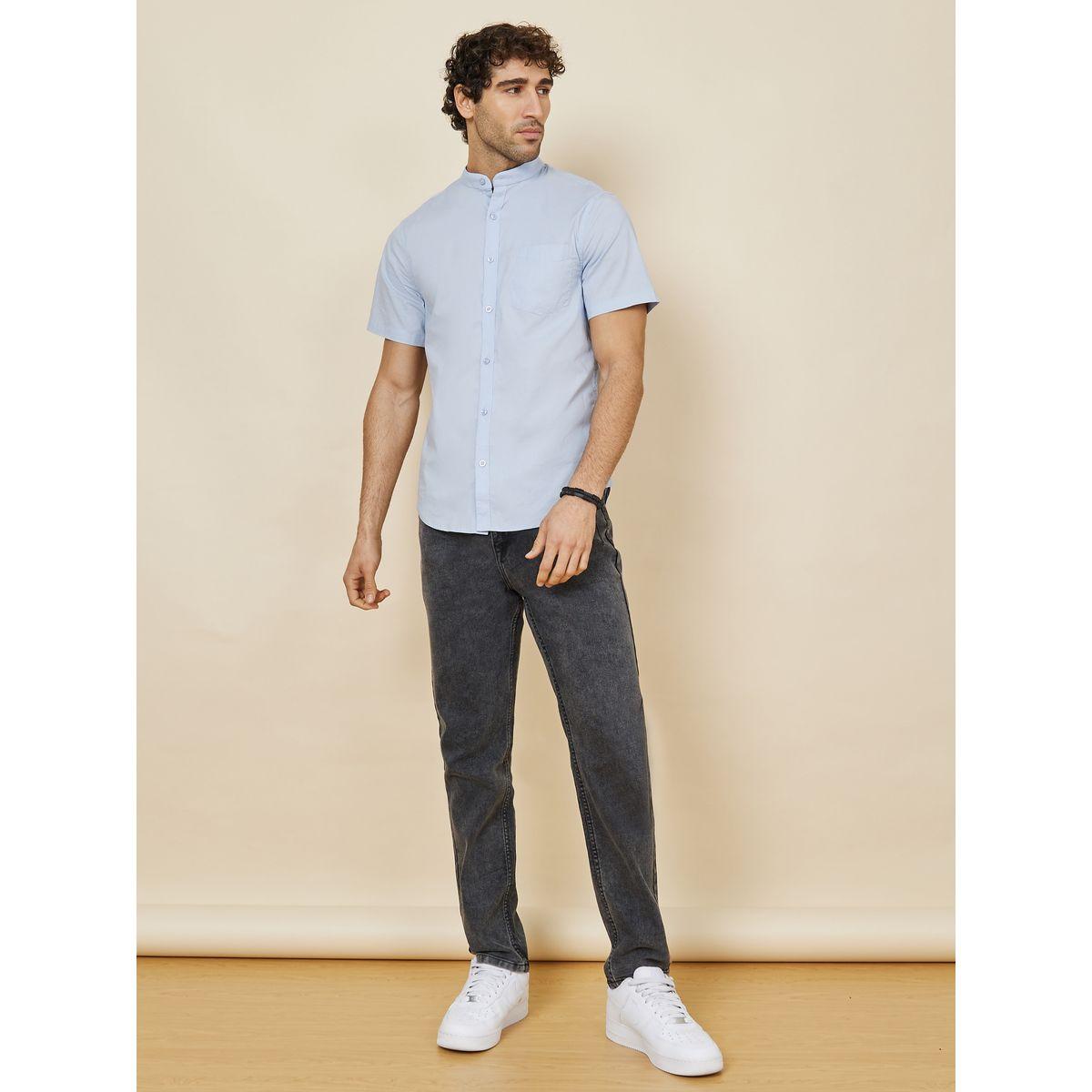 قميص بقصة سليم فت-men-clothing-shirts-image-2