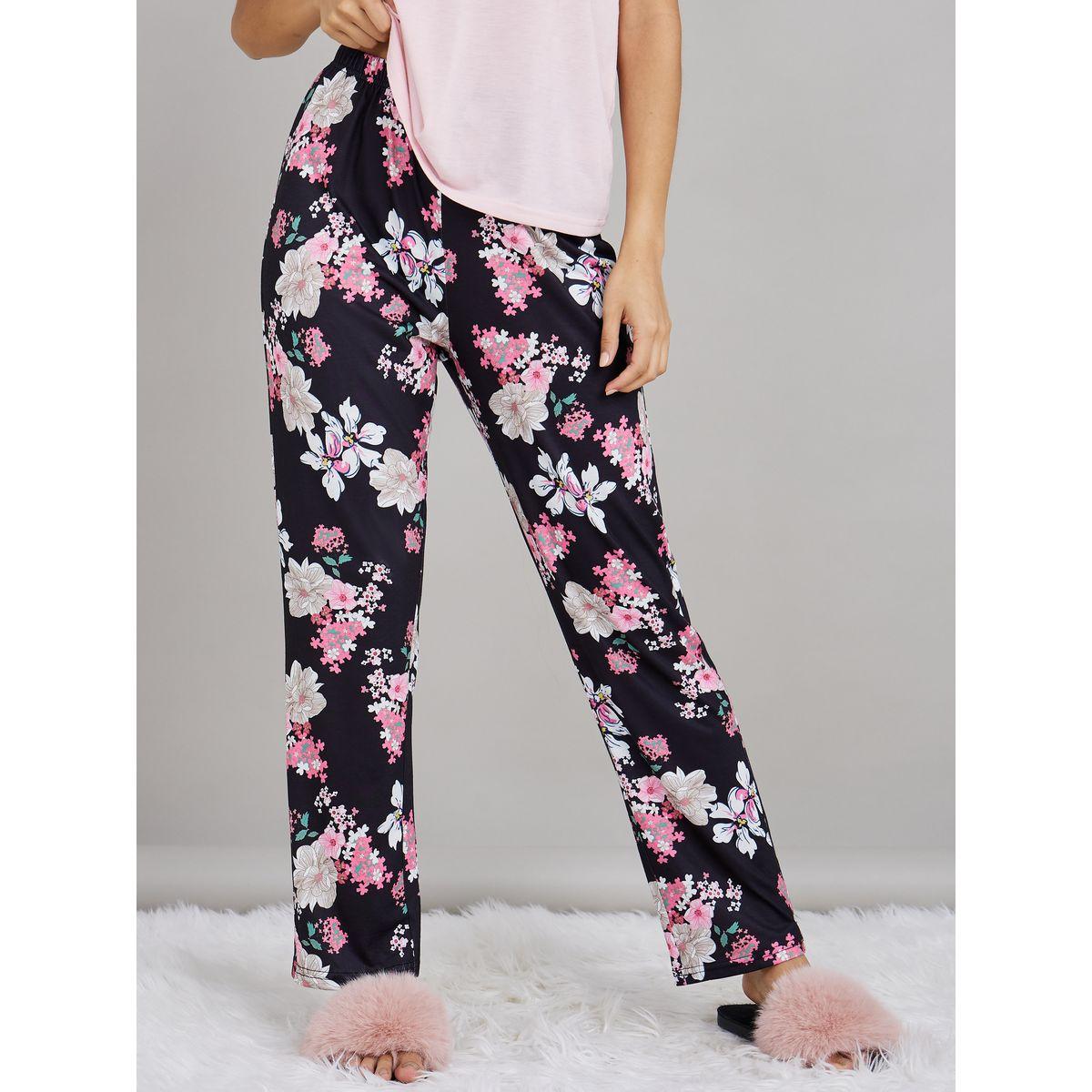 طقم بيجاما من ( تيشيرت + بنطال )-women-clothing-nightwear-pyjamas-longsets-image-4