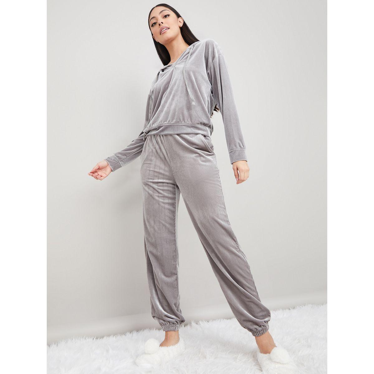 طقم من ( جوغر + هودي )-women-clothing-coordsets-image-1