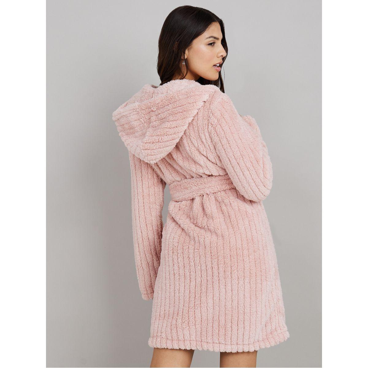 روب فليس بهودي مع حزام-women-clothing-nightwear-robes-image-4