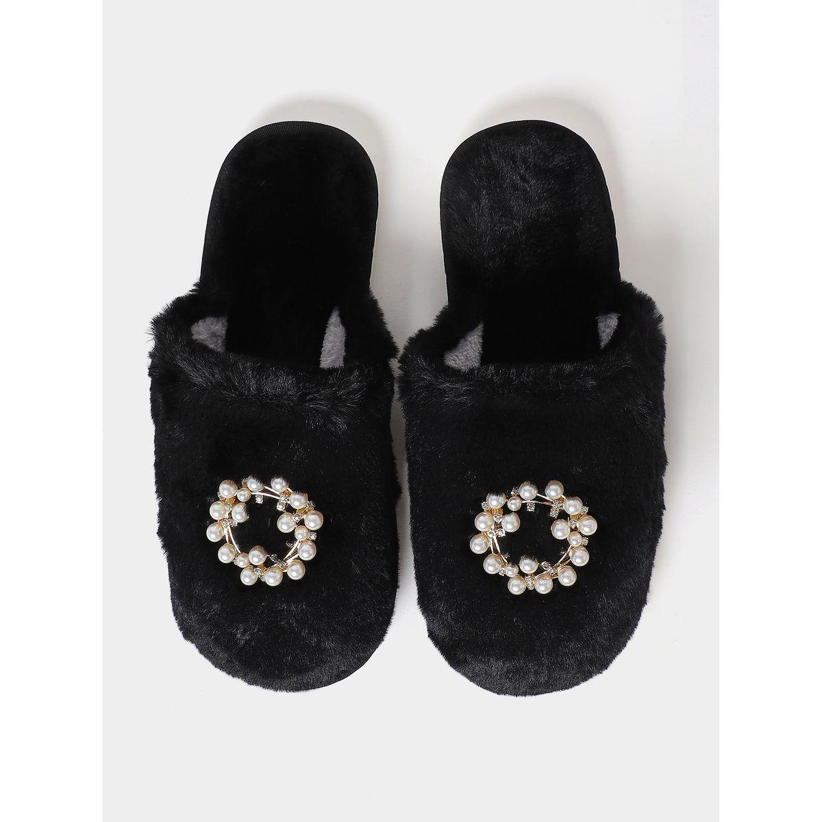 شبشب لغرف النوم بفرو صناعي-women-shoes-bedroomslippers-image-6