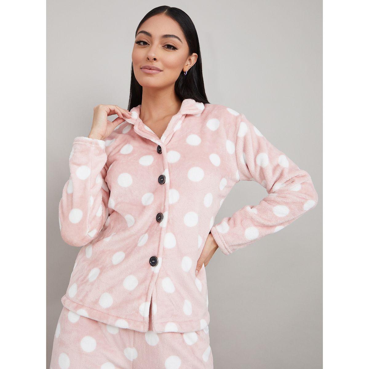 طقم بيجاما من ( بلوزة + بنطال )-women-clothing-nightwear-pyjamas-longsets-image-2