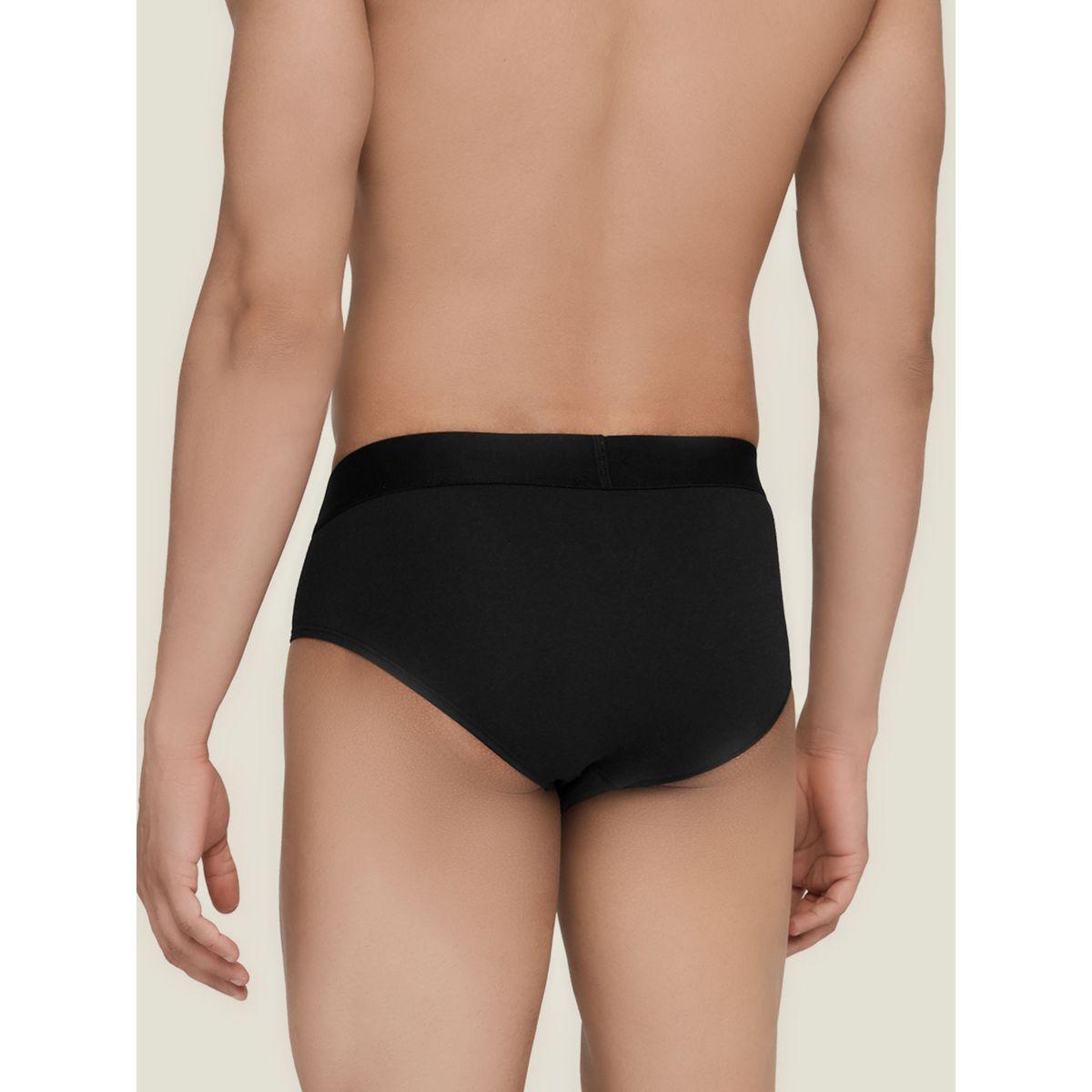Styli Pack of 2 - Micromodal Basic Brief with Branded Waistband-men-clothing-innerwear-underwear-image-5