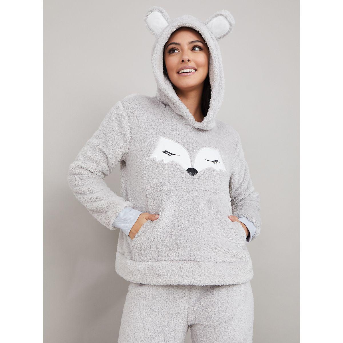 طقم بيجاما من ( بلوزة + بنطال )-women-clothing-nightwear-pyjamas-longsets-image-3