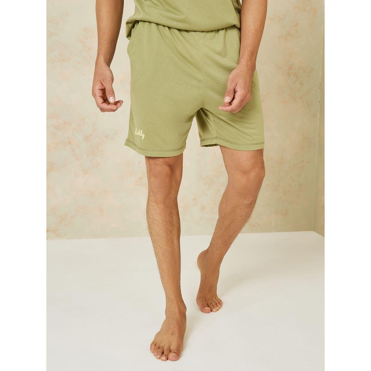 طقم من ( شورت + تيشيرت )-men-clothing-nightwear-sets-image-5
