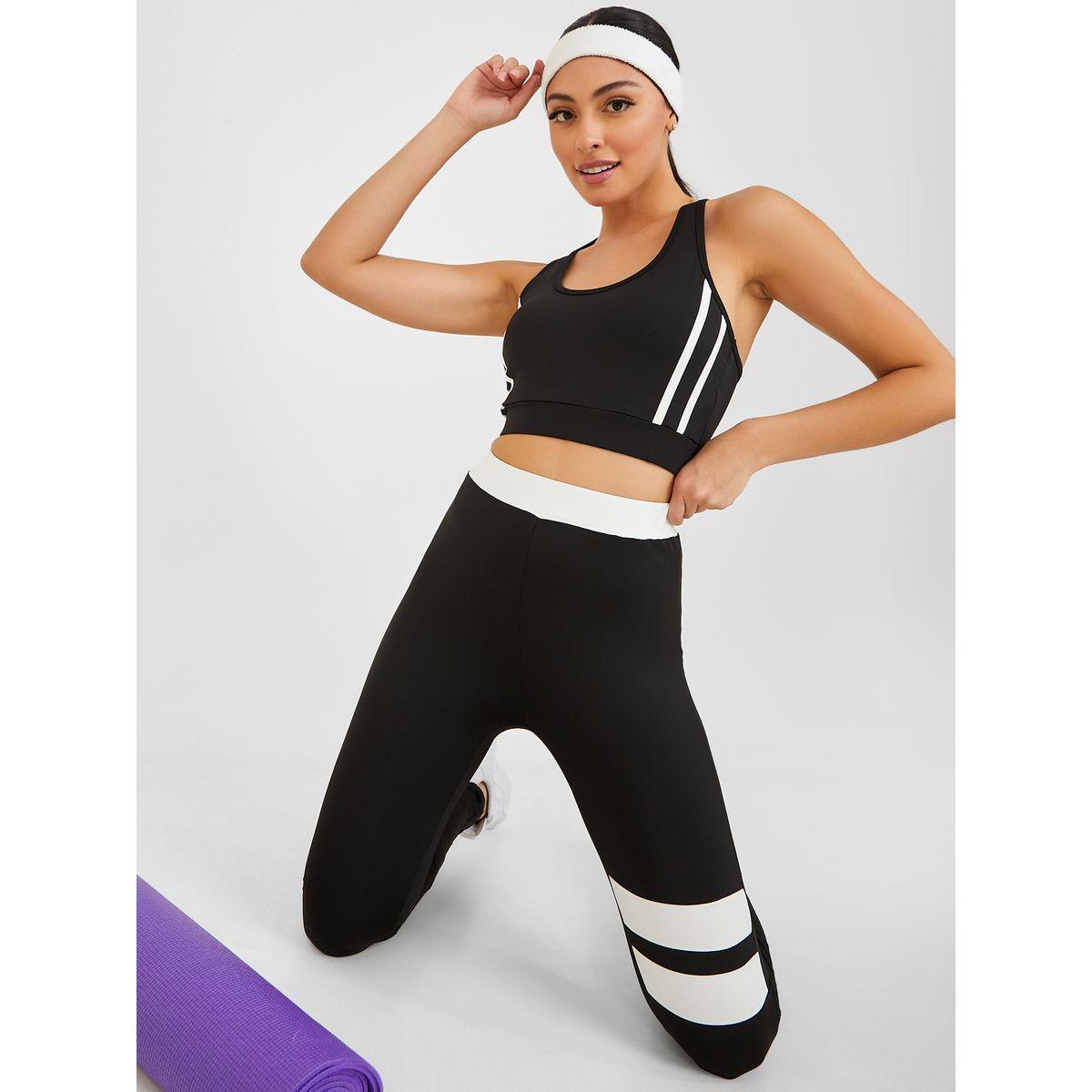 طقم رياضي من ( ليقنز + صدرية )-sports-women-clothing-trackpantsandtracksuits-image-1