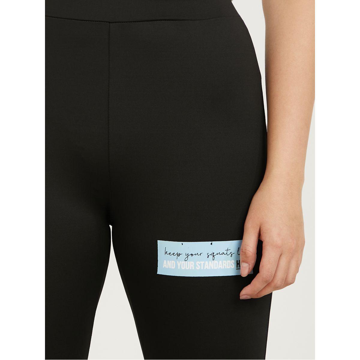 Styli Active Thigh Slogan Patch Active Leggings-women-clothing-sportswearandactivewear-bottoms-image-4