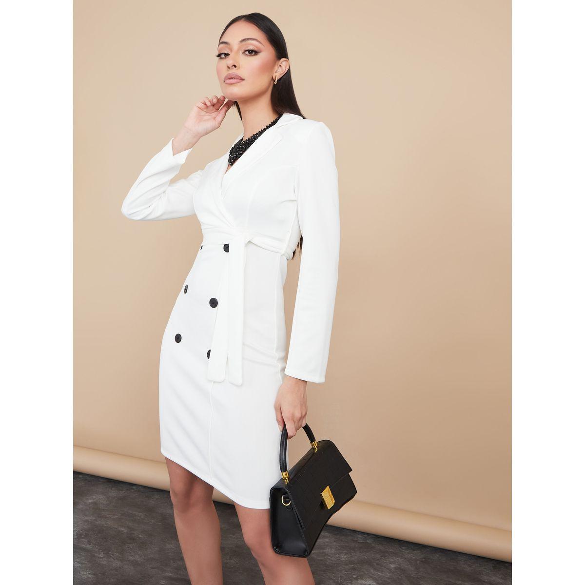 Knee length blazer clearance dress