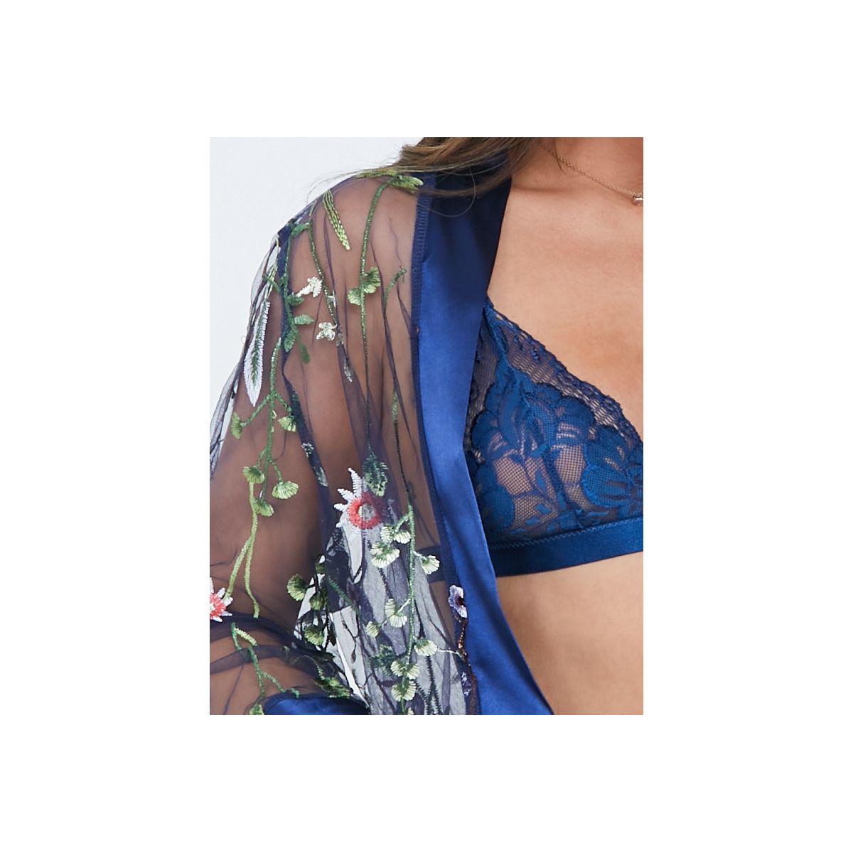 طقم من 3 ( صدرية + روب + سروال داخلي )-women-clothing-lingerie-lingeriesets-image-4
