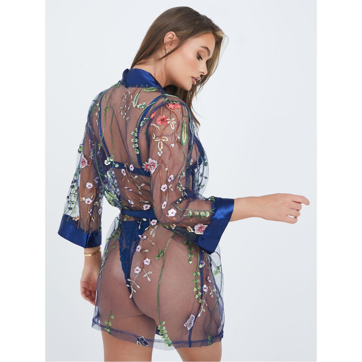 طقم من 3 ( صدرية + روب + سروال داخلي )-women-clothing-lingerie-lingeriesets-image-5