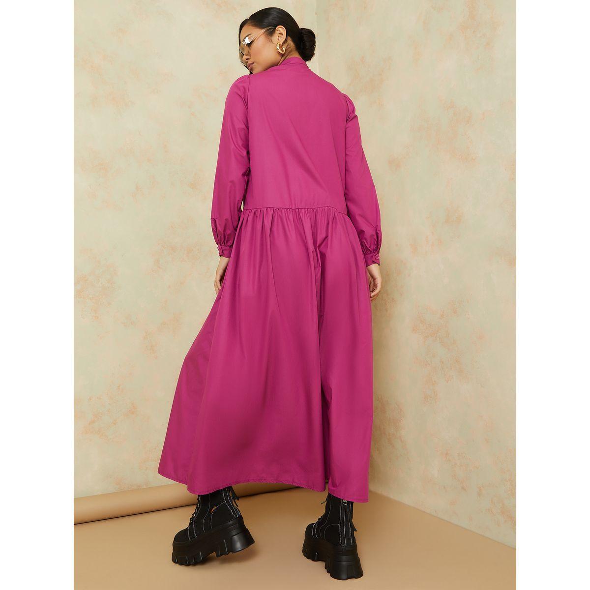فستان طويل بازرار غلق-women-clothing-dresses-image-4